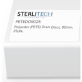 Sterlitech Polyester (PETE) Drain Disc, 90mm, PK25 PETEDD9025